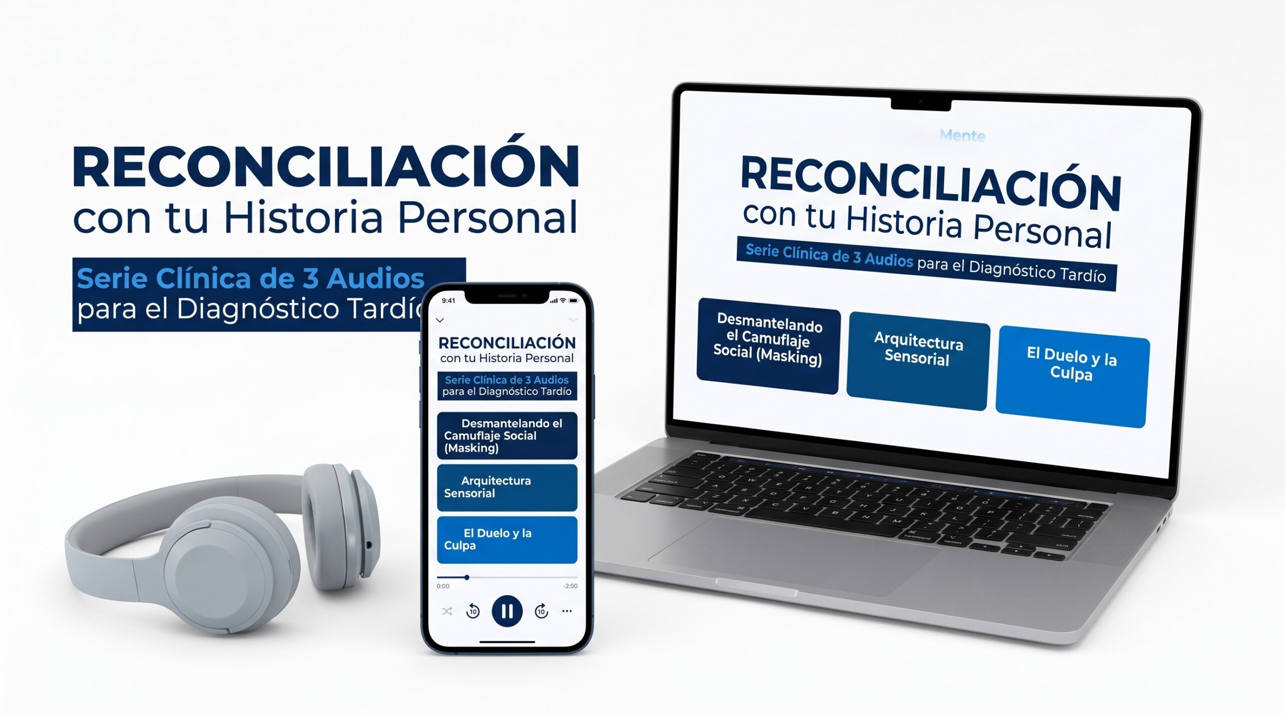 Serie Clínica: Reconciliación con la Historia Personal (Audios)